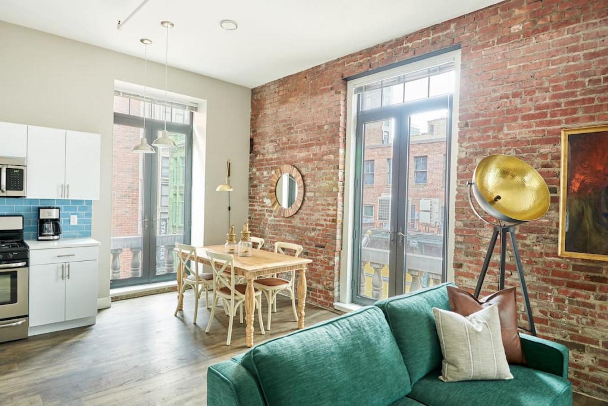 Keyless Monthly Discounts Fully Furnished 4br 2ba Loft Appartamento Boston